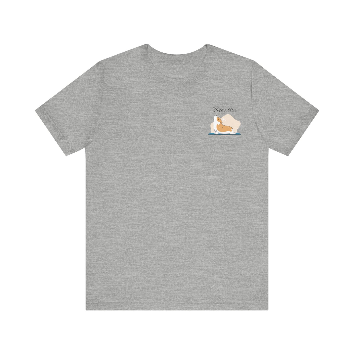 Yoga corgi T shirt