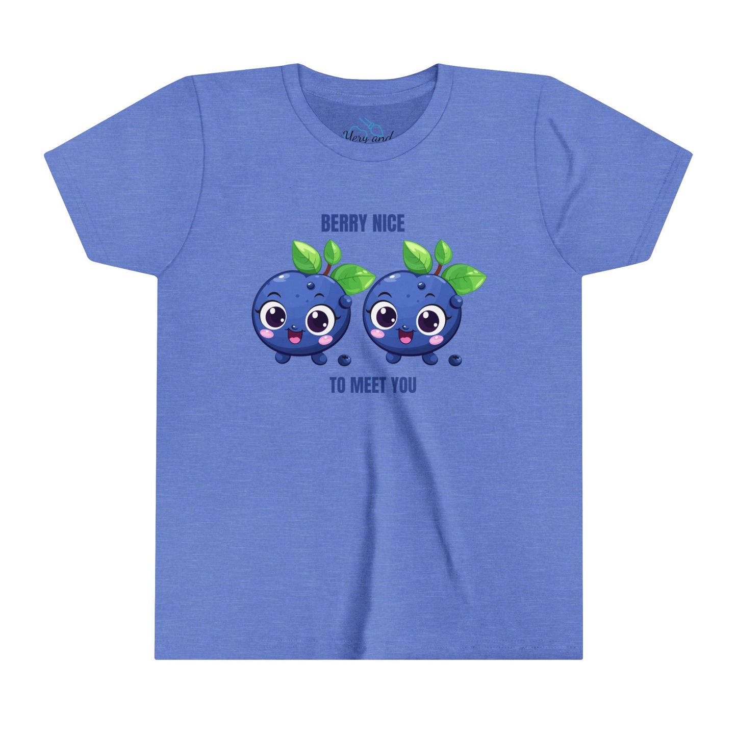 Berry Nice To Meet You- Youth Short Sleeve Tee