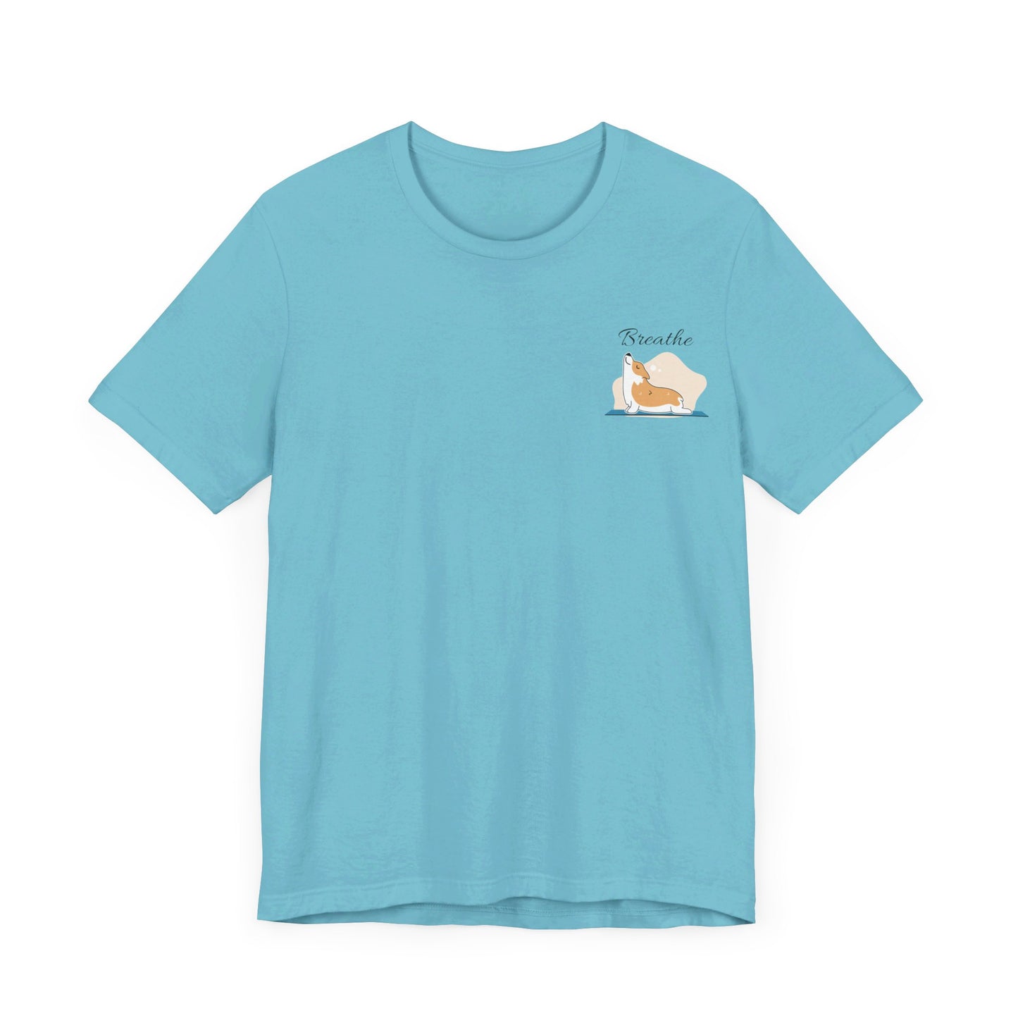 Yoga corgi T shirt