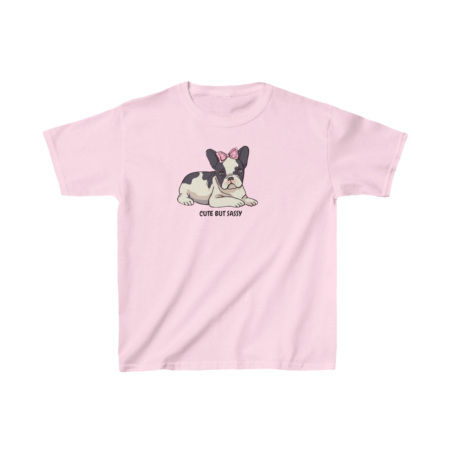 French Bulldog cute but sassy Kids Heavy Cotton™ Tee