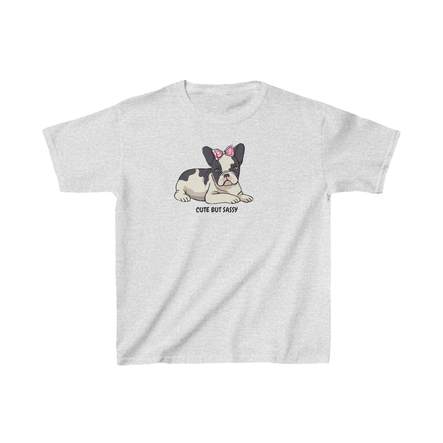 French Bulldog cute but sassy Kids Heavy Cotton™ Tee