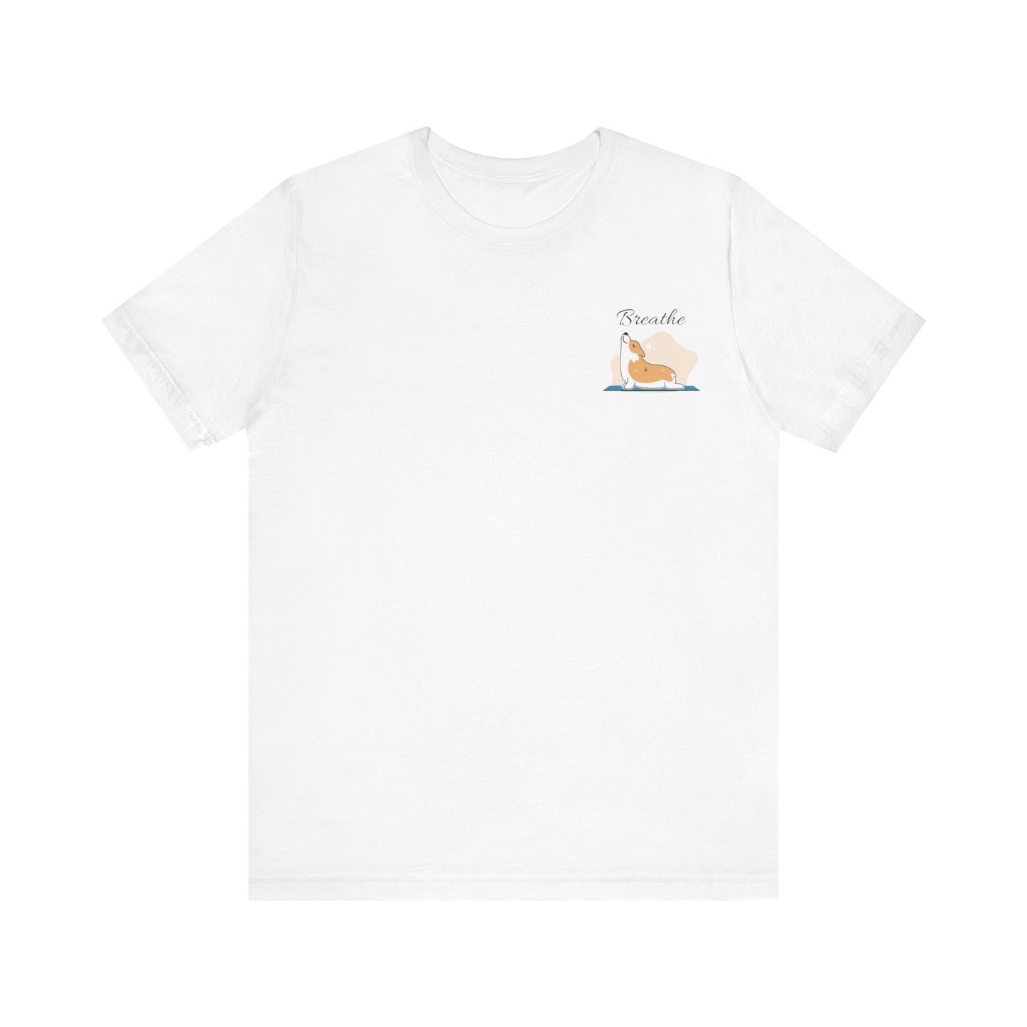 Yoga corgi T shirt