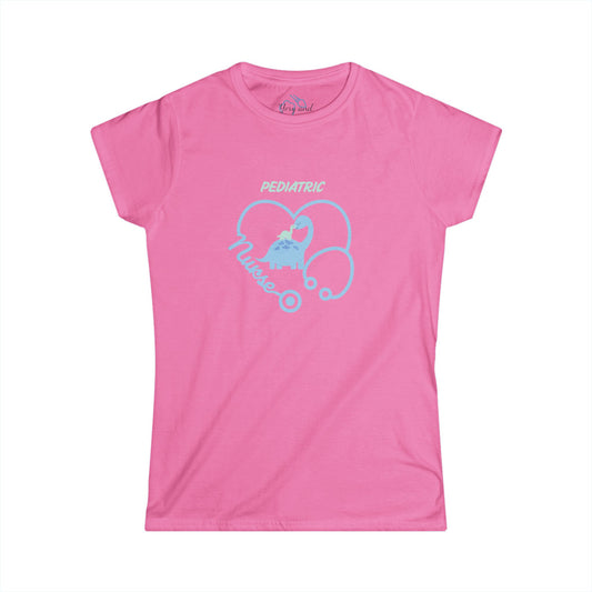 Pediatric Nurse Women's Softstyle Tee