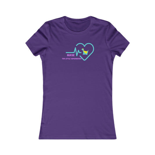 Nurse for little superheroes t-shirt